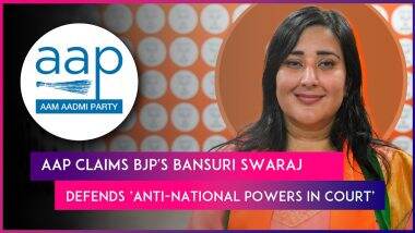 AAP Claims Bansuri Swaraj Defends ‘Anti-National Powers In Court’; BJP’s New Delhi Constituency Candidate Hits Back