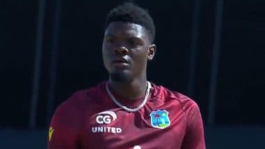 Alzarri Joseph Suspended for Two Matches By Cricket West Indies After Pacer's On-Field Argument with Captain Shai Hope During WI vs ENG 3rd ODI 2024