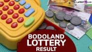 Bodoland Lottery Result Today, May 22, 2025: Assam State Lottery Sambad Thursday Lucky Draw Results Declared, Check Winners List With Ticket Numbers