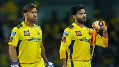 MS Dhoni Six Video: Watch Star CSK Batsman Hit the Ball Out of the Park During RR vs CSK IPL 2025 Clash