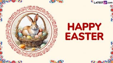 Easter 2025 Wishes: Share Happy Easter Sunday Greetings, HD Images, Quotes, Sweet GIFs, Messages, Sayings and Wallpapers To Celebrate the Holiday