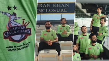 Lahore Qalandars Unveil Home and Away Jerseys Ahead of PSL 2025 (See Pics and Video)