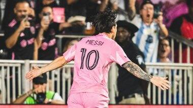 LAFC vs Inter Miami, CONCACAF Champions Cup 2025 Live Streaming Online in India: How To Watch Quarter-Final Football Match Live Telecast on TV & Score Updates in IST?