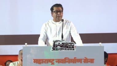 ‘We Are Hindus but Not Hindi’: Raj Thackeray Urges Devendra Fadnavis-Led Government To Withdraw Decision To Introduce Hindi As 3rd Language in Maharashtra Schools