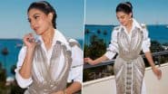 Jacqueline Fernandez Attends Cannes 2025 in Gorgeous Ivory Looks With Metallic Twists, Exudes Elegance in These Pictures