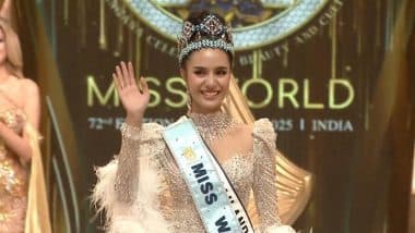 Who Is Opal Suchata Chuangsri? 5 Things To Know About the Thai Beauty Queen As She Wins the Coveted Miss World 2025 Title in a Dazzling Ceremony (See Pics & Videos)