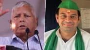 ‘I Just Need Your Trust and Love’: Tej Pratap Yadav Shares Emotional Message to Parents After RJD Expulsion, Accuses Party Insiders of Betrayal