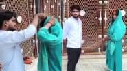 ‘She Loved Someone Else, So I Let Her Go’: Jaunpur Man Marries Off Wife to Her Lover at Temple After She Refuses to Live With Him, Blesses Couple in Emotional Farewell; Video Goes Viral