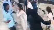 Hardoi Shocker: Woman Points Revolver at Petrol Pump Employee Over CNG Refueling Dispute, Police Respond After CCTV Video Surfaces