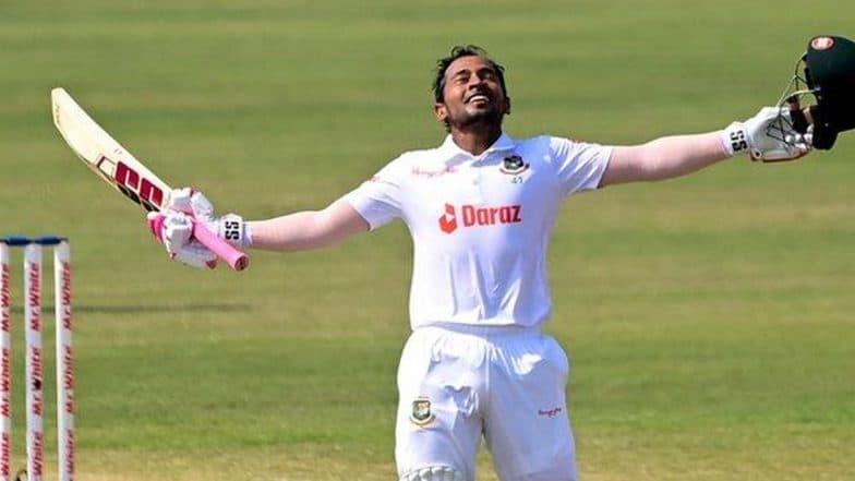 SL vs BAN 1st Test 2025: Mushfiqur Rahim’s Unbeaten 141 Lifts Bangladesh to 383–4 at Lunch on Day 2 Against Sri Lanka