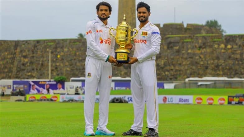 How To Watch SL vs BAN 2nd Test 2025 Day 1 Free Live Streaming Online? Get Free Telecast Details of Sri Lanka vs Bangladesh Match on TV